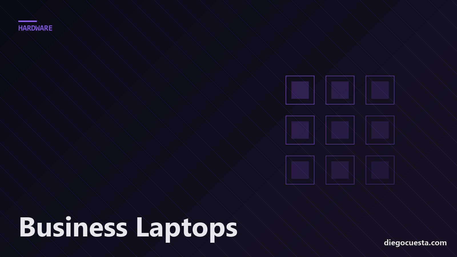 Laptops corporativas vs consumo